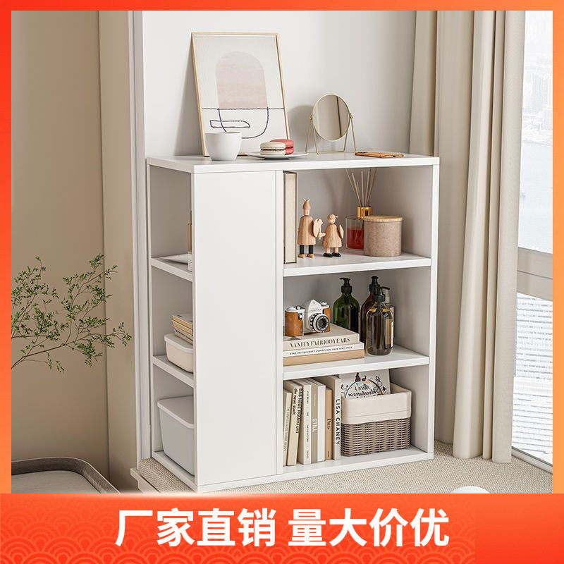 飘窗书架窗柜储物柜窗台杂物收纳柜阳台书柜卧室落地墙角置物架