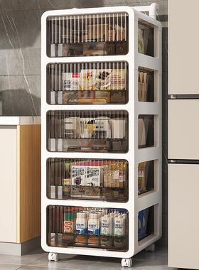 新品架可移动储物厅屉式塑料零免安装收客纳柜家低价lvlo用小抽推