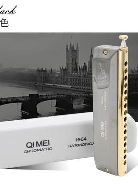 牌1口孔48音1琴6孔64音半音阶琴十六孔口FSN演奏口2琴