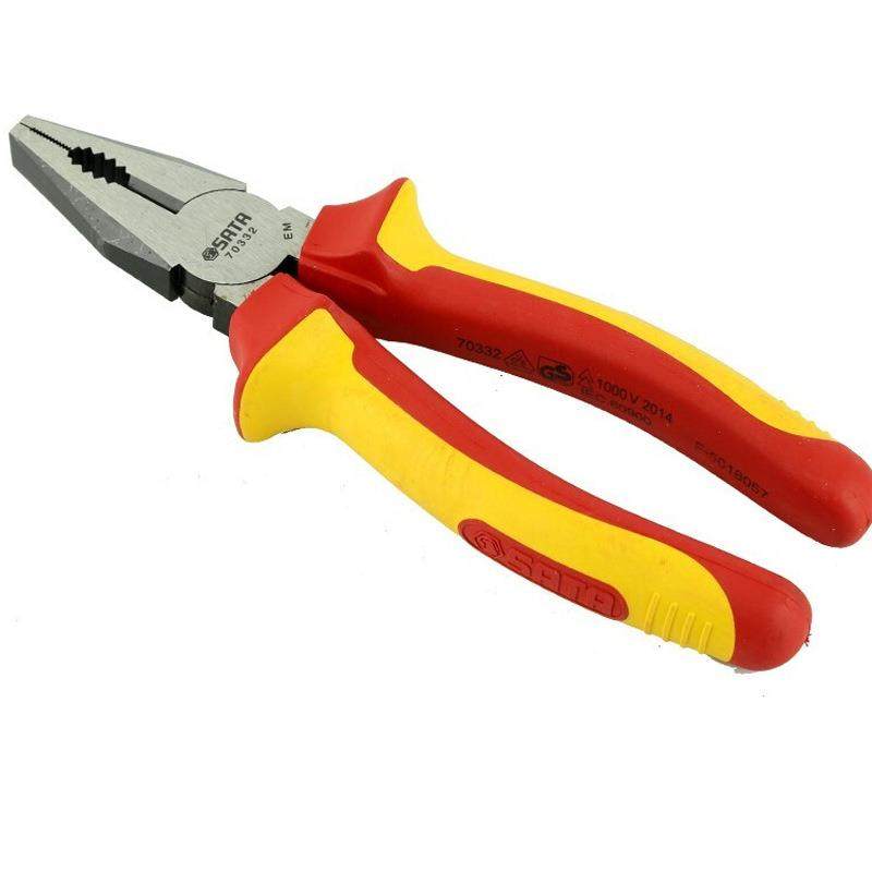 世70332高钳压缘钢丝钳电工钳子VDE100绝0V耐压老无品牌/达虎铬钒,五金/工具,钢丝钳,淘宝优惠券,粉丝福利购,淘宝优惠卷