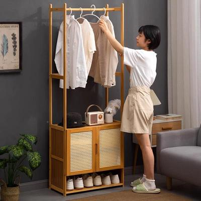 家简用衣柜经济出租房用432DGNYM挂衣区组装防尘易货架式卧性室衣