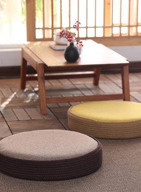形软坐垫榻榻米季垫子四办公室椅垫家用坐HC-00垫日式蒲团圆飘窗