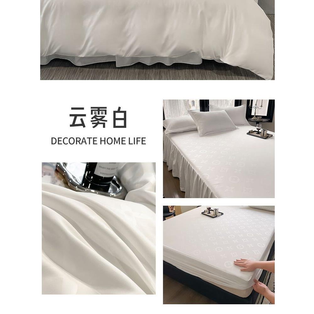 被棉套三件套纯色床裙款150x20020床单水洗单件3询宿舍2ewq102620