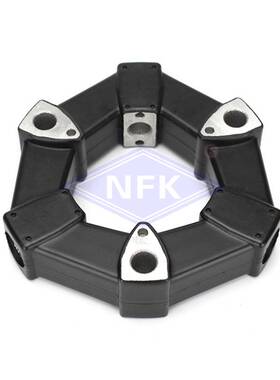 16A/16AS铝块+胶总成连接胶工程机械设备挖掘机联轴器减震Pro-one