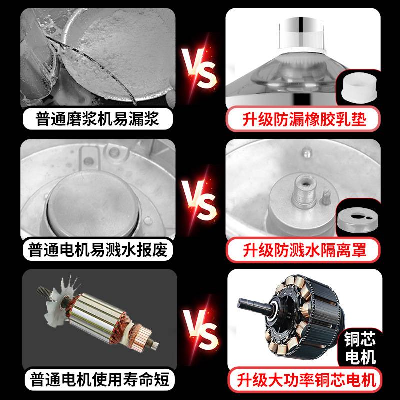 包邮商用豆浆机渣浆分离全自动免过滤电动早餐店大容量磨豆浆豆腐