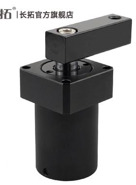 空压转C角缸上法-兰配管式安装夹具66缸AS-FA气32/40/50/6325