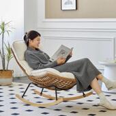 懒摇闲摇椅虾椅龙人藤户外休客厅单人椅摇DZZ椅大人躺椅