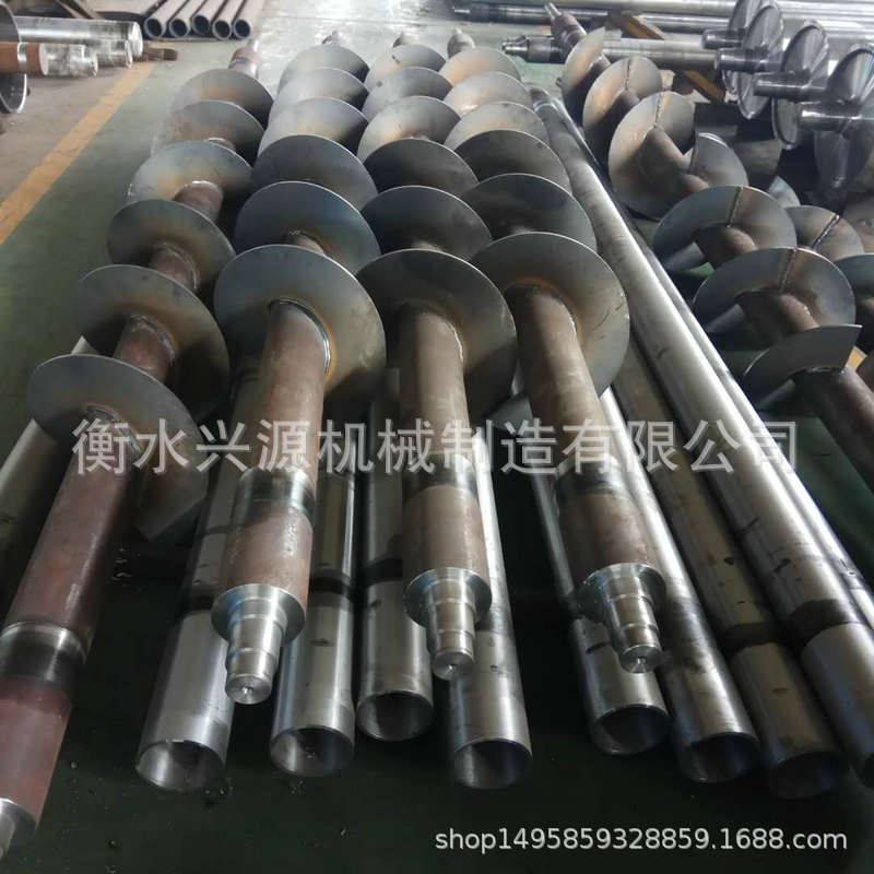 输送机排屑机螺旋杆螺旋叶片铁材质绞龙螺旋叶片订 做 绞龙轴