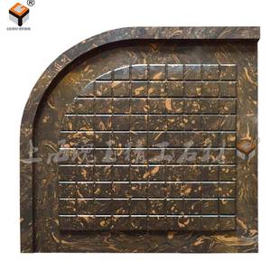 新淋款 浴房底座盆浴室门槛石大理石312拉槽挡形水底条方形扇形菱