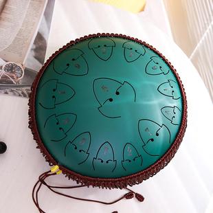 空碟灵鼓13音12寸初者手钢舌鼓色空ETE鼓学音乐无忧鼓鼓打击乐器