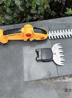 小型家用化VYX修电动绿篱园笆剪除枝割草机无线充电式林绿迷你麦