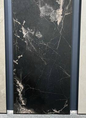 体大客理石瓷砖黑色600x厂标1间200厅卫生商铺防滑地砖通工程仿古