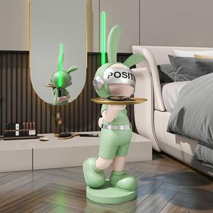 落件科技光剑兔托摆电视柜旁边办公室盘RKD5532地装 饰品造型