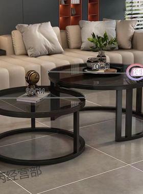 225新款几圆屋形折叠茶客厅家用现代简约小户型极REK简轻奢出0租