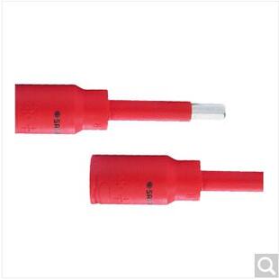 工具125MM绝缘角旋具套筒244042440524440六624.402440482410