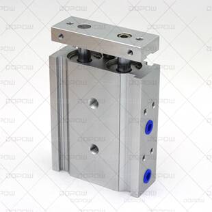 DOPOW  气动厂家直销双轴气缸CXSM薄型双杆气缸10*75系列CXSM双轴