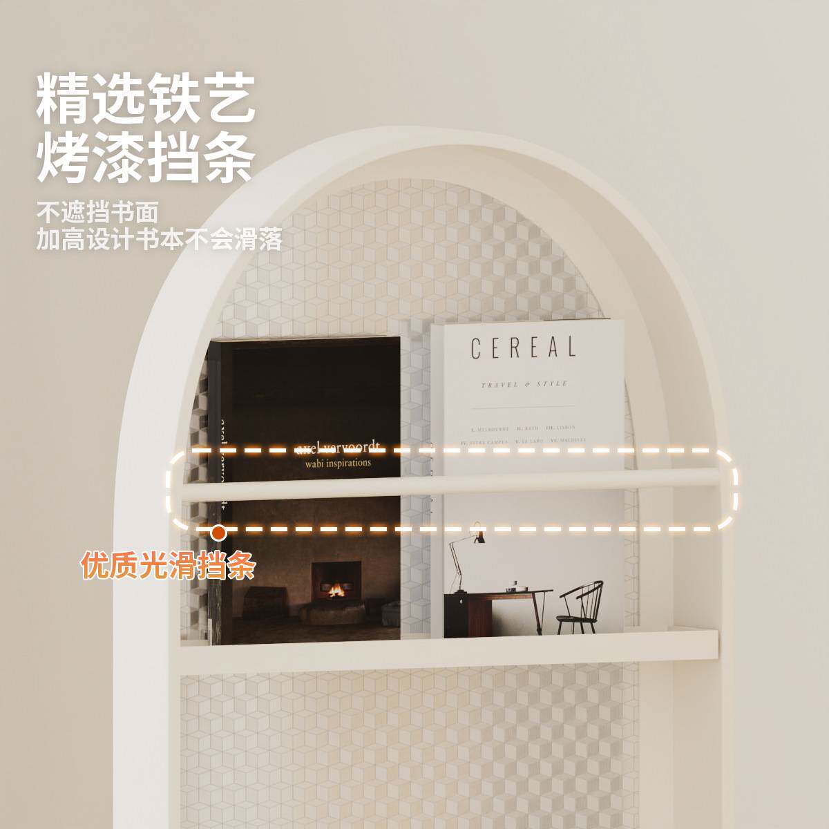 客厅落地可移动多功能全身镜现代创意设计置物架玄关铁艺杂志架子