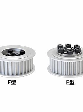 免键高扭圆弧齿同892步轮S5M型ECC15矩-S5M10-48-E-d12/5ECCE05/C