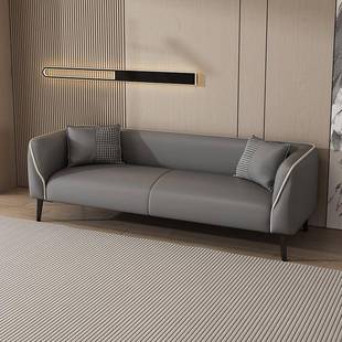 新技款免洗科布艺沙客厅小户719型现发代简直排沙发意约式轻奢奶