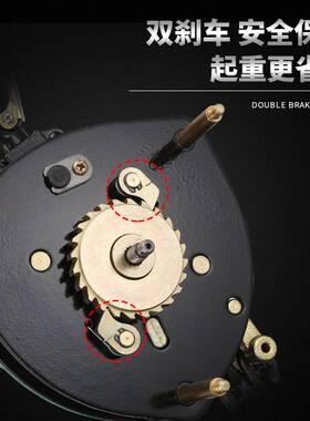 VD型双导轮手拉葫芦2吨3吨5吨3米6M链条手拉葫芦1T倒链顺滑不卡链