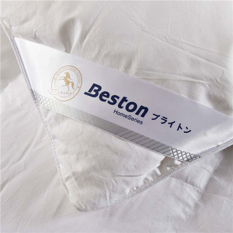 80s全棉贡缎柔赛丝面包羽绒被被壳 自充绒鸭绒被内胆芯布料