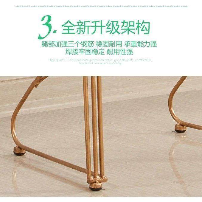 阳藤椅台茶几办椅WQG公椅二人闲椅家用藤编椅力简约椅子家用椅休