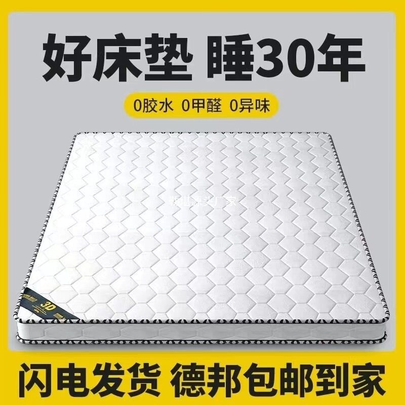 天然椰棕床垫硬垫1.5m护脊棕垫榻榻米垫子可折叠出租房用棕榈床垫