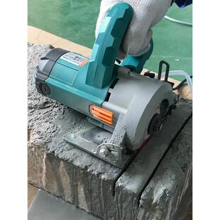 普力石捷材切石割机瓷砖木材迷你多功能家用云机开642槽机切割锯