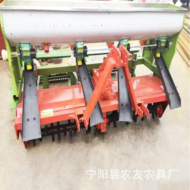 宽幅小麦稻播种宽幅机湖北应城县大豆旱耕播种浆机腿免播种机平土