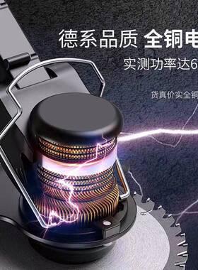 进口动电割草能机充电WIH式草坪小机型家用除草机多功打草机绢花