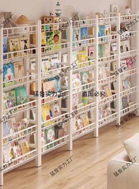 厨房门后挂置物架落地免打壁书架子OKQ铁艺架墙上省空间收纳架孔