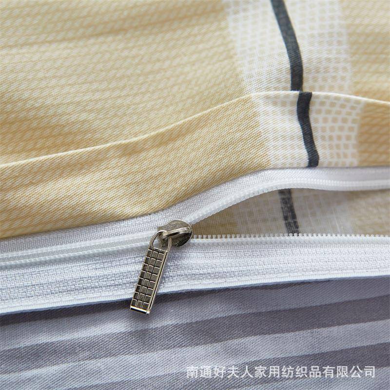 纯棉被套单件全.x棉罩单人学生宿舍150200x2四件套正0被单个15米