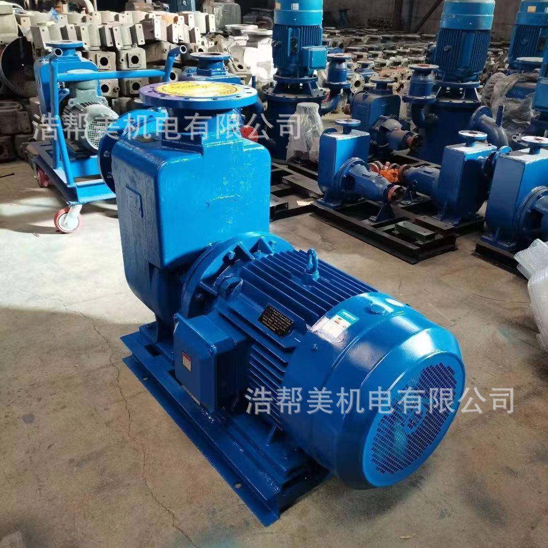 水B泵Z清水自吸/ZW污自吸泵废液池提升直泵联式卧式263自吸离心泵
