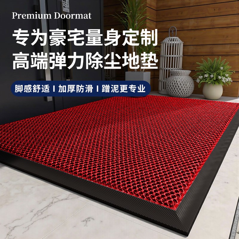 2025入户地垫弹力丝大门入户门垫弹力防滑垫室外进门地毯耐脏脚垫