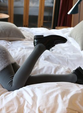 500克/320克连裤袜加绒加厚女冬保暖肉色打底裤S微压显瘦连脚踩脚