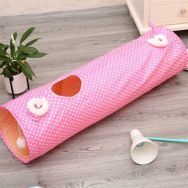 宠物猫窝垫可拆洗 棉布帆布宠物窝直筒款隧道猫睡袋款式多样猫窝