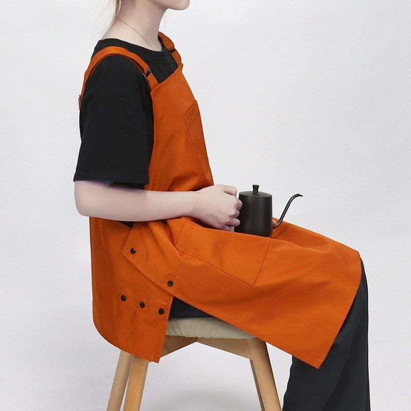 防水防油围裙厨房餐饮服务员女罩衣烘焙奶茶咖啡店马甲式工作服男,家庭/个人清洁工具,围裙,淘宝优惠券,粉丝福利购,淘宝优惠卷