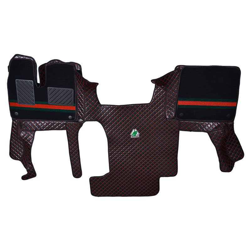 汕德卡c7h脚垫g7h/c5h全包围专用改装驾驶室装饰内重汽大车G7用品