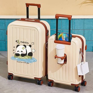 2024新款 旅行男女学生印花登机箱皮箱 大容量多功能行李箱拉杆密码