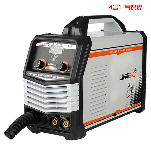 厂家直销120A220V欧规1kg4合1多功能MIG/MAG/TIG/MMA电焊机