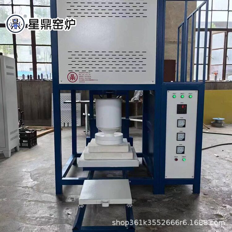 高温升降炉电动升降结构使用温度1600度智能温控系统智能控温