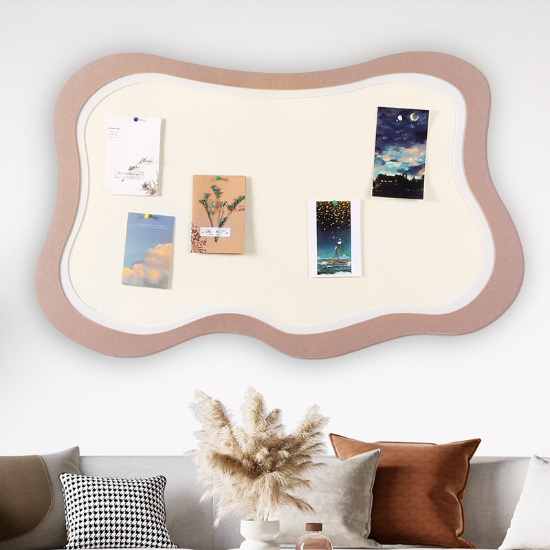 简约现代毛毡墙贴照片墙留言板展示板软木板文化墙背景墙装饰自粘,家居饰品,软装墙贴,淘宝优惠券,粉丝福利购,淘宝优惠卷