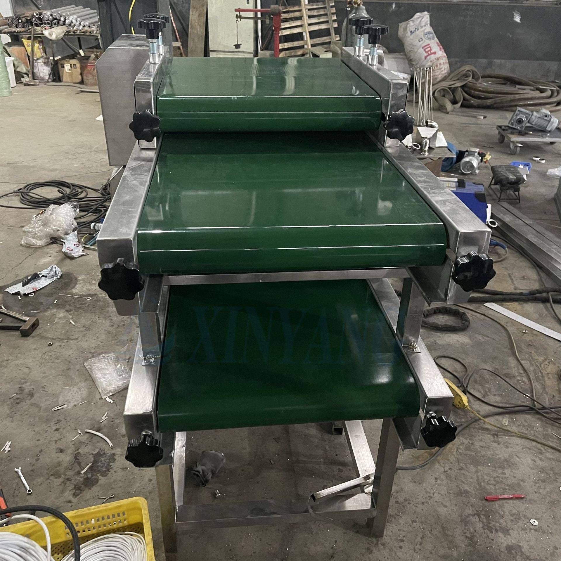 猫条猫粮包装挤压整形机土豆粉包装袋压袋机不锈钢式整平机现货