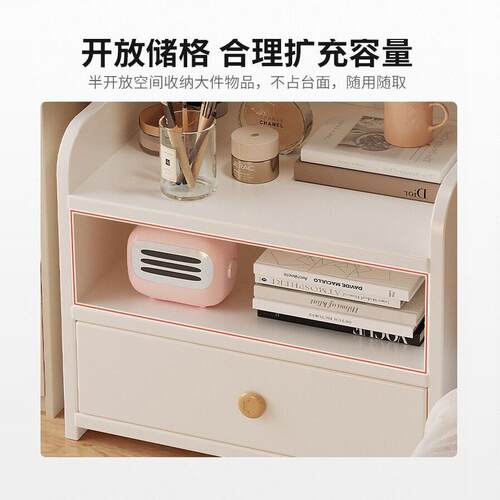?床柜柜小型迷头Fhqmfm你家物用卧室床边收纳储柜小子出租房用床