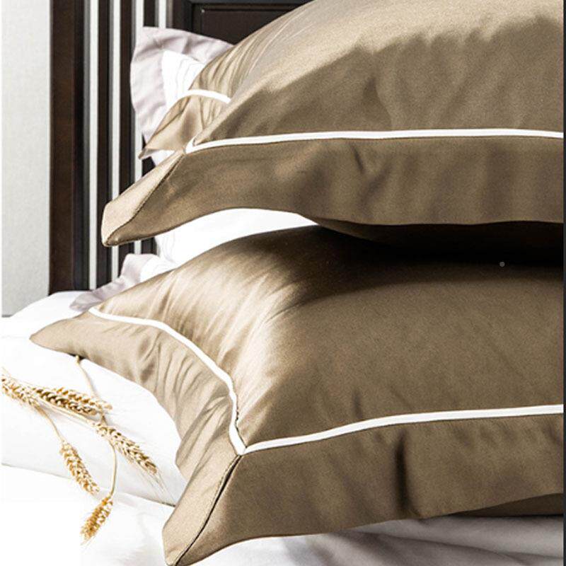 色新中式60x60大方靠卧室头大靠背纯抱靠枕套样床板房靠FK系列枕