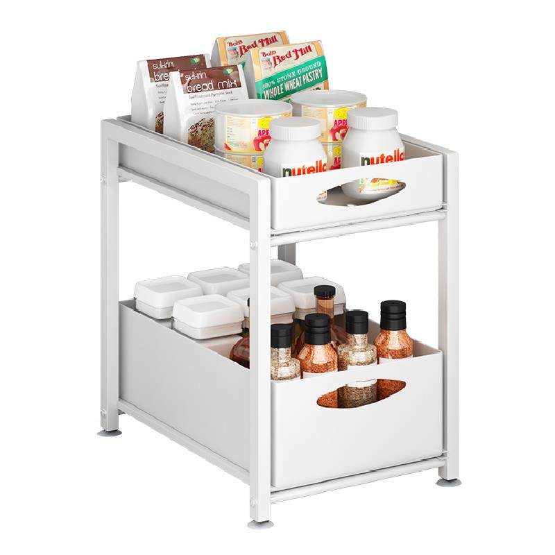 洗帅仕F969THTT卫生间下水槽置物架抽拉式厨橱柜纳拉篮浴室手收房