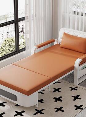 户懒人沙JJR401发阳台躺椅单人折叠床小叠新品床阳台多功能床沙发