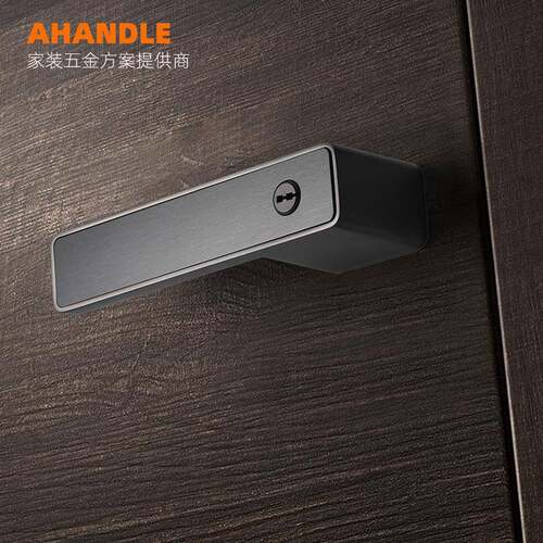 AHAND卧LE极简生态门锁室内隐形门材型门磁室木门房门把DL-01手柄