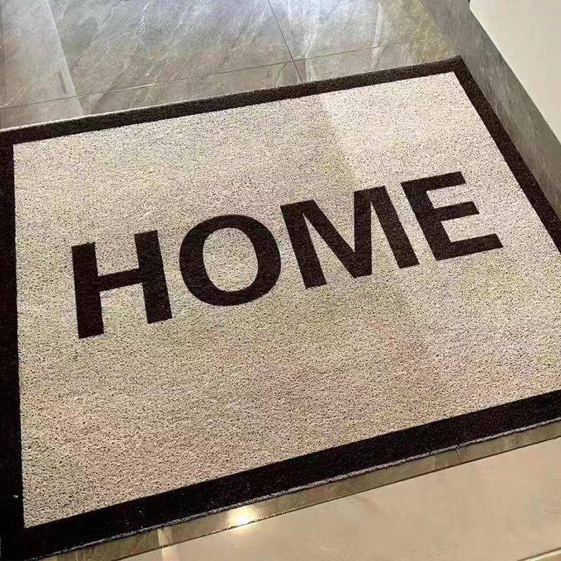 地垫可剪网入红丝圈户用门垫进门脚垫家XX849719户外垫子大裁门口