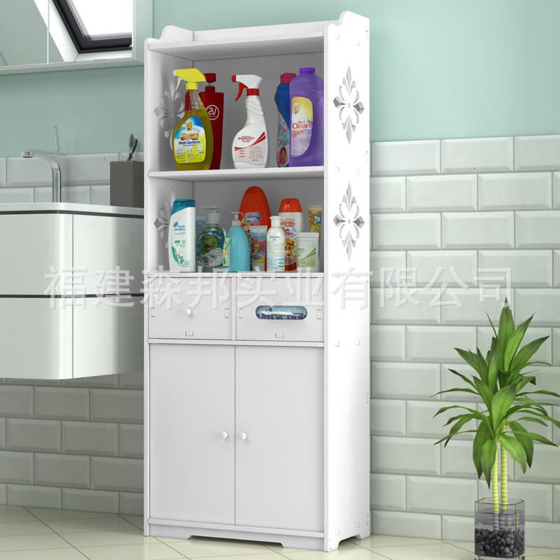 浴室置架物物卫生间现代储柜地MOX式洗手间收纳柜跨2落025新款厕